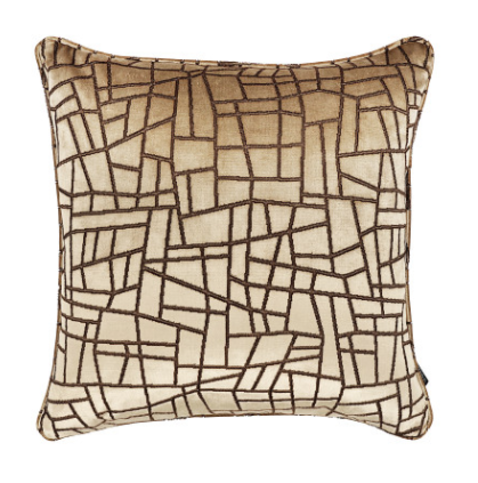 Kiesler 50cm Cushion Tobacco by Zinc Textile 