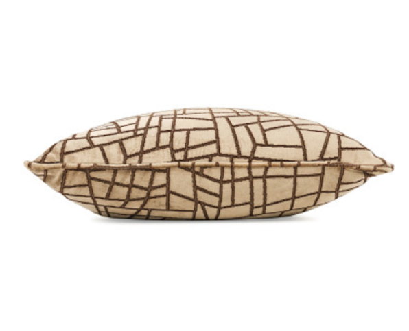 Kiesler 50cm Cushion Tobacco by Zinc Textile 