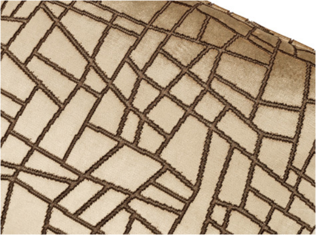 Kiesler 50cm Cushion Tobacco by Zinc Textile 
