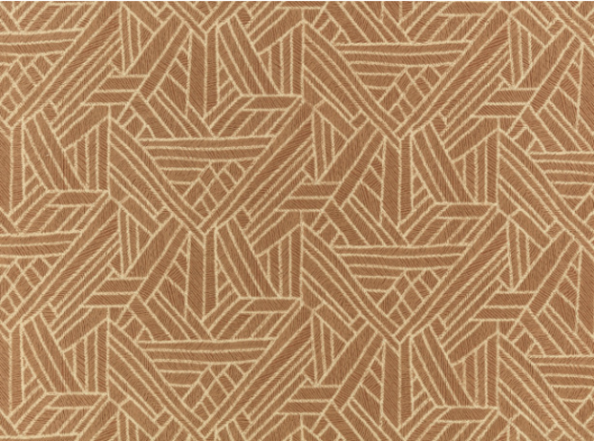 Las Pozas Cognac Fabric By Zinc Textile