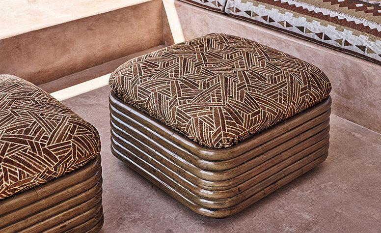 Las Pozas Cognac Fabric By Zinc Textile