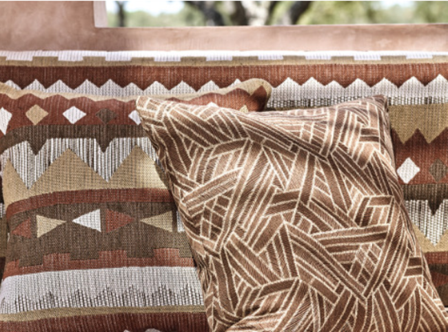 Las Pozas Cognac Fabric By Zinc Textile