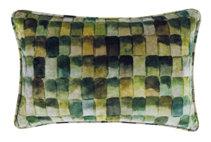 Laughton Moss Cushion by Zinc Textile 