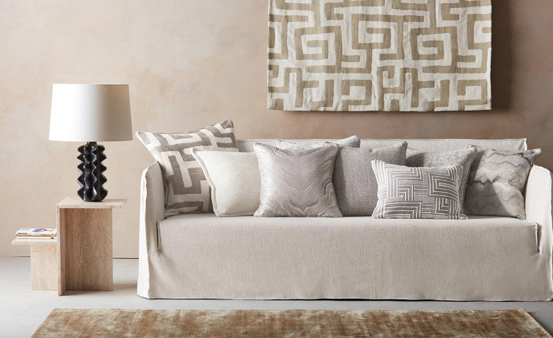 Marbleous Khaki By Zinc Textile