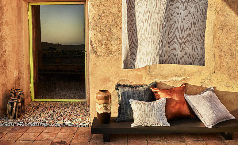 Sabina Moonbeam Fabric By Zinc Textile