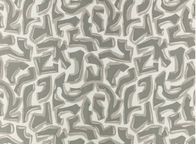 Sonhadoras Smoke Fabric By Zinc Textile