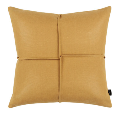 Start Ochre Cushion by Zinc Textile 