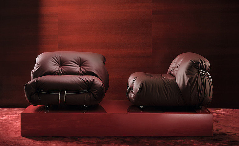 Stevie Leather Brunello By Zinc Textile