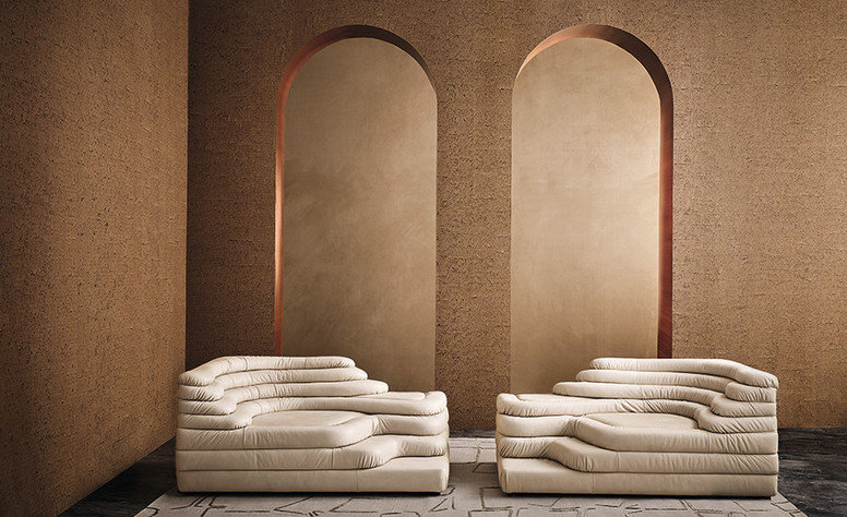 Stevie Leather Parchment By Zinc Textile