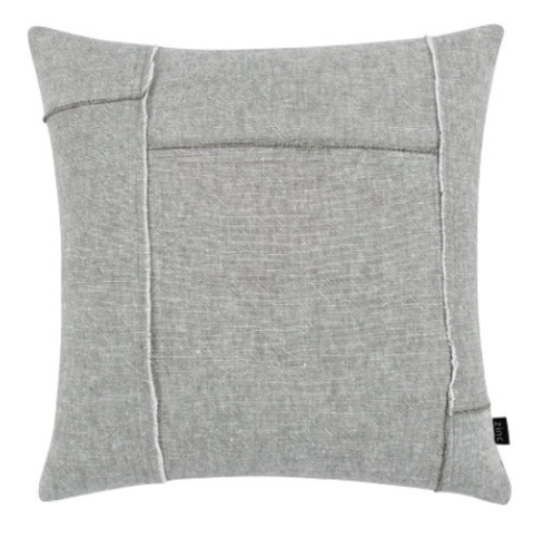 Studland Smoke Cushion by Zinc Textile 