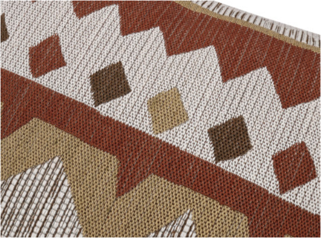 Szafran 50cm Cushion Cognac by Zinc Textile 