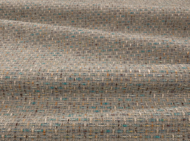Tavaco Peacock Fabric By Zinc Textile