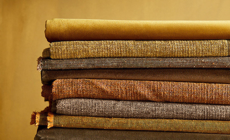 Velvesuede Ochre By Zinc Textile