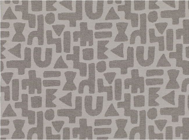 Zinc Textile Glyph Driftwood Fabric