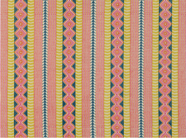 Zinc Textile Kiowa Rainbow Fabric