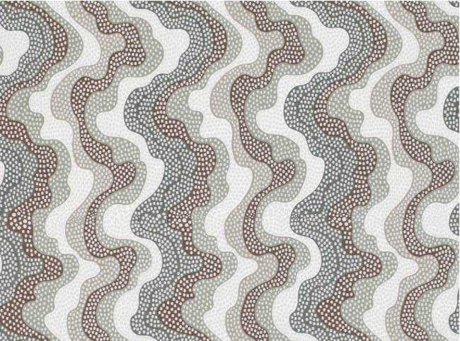 Zinc Textile Loco Driftwood Fabric