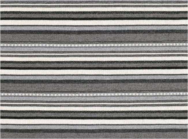 Zinc Textile Poncho Stripe Mineral Fabric