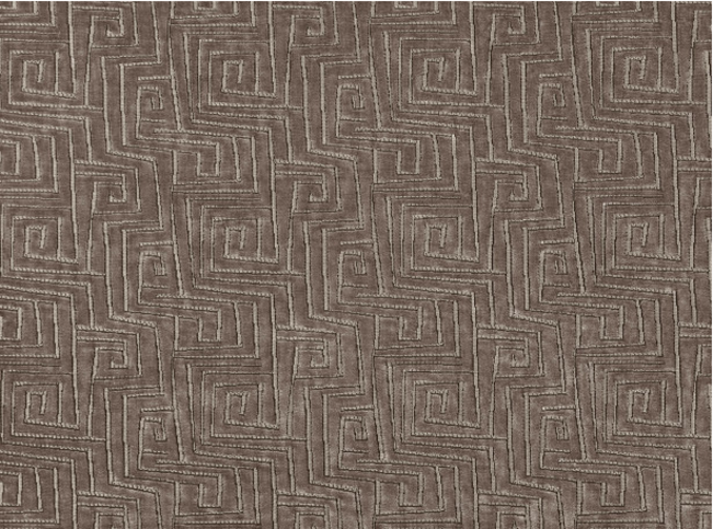 Zinc Textile Uxmal Tobacco Fabric