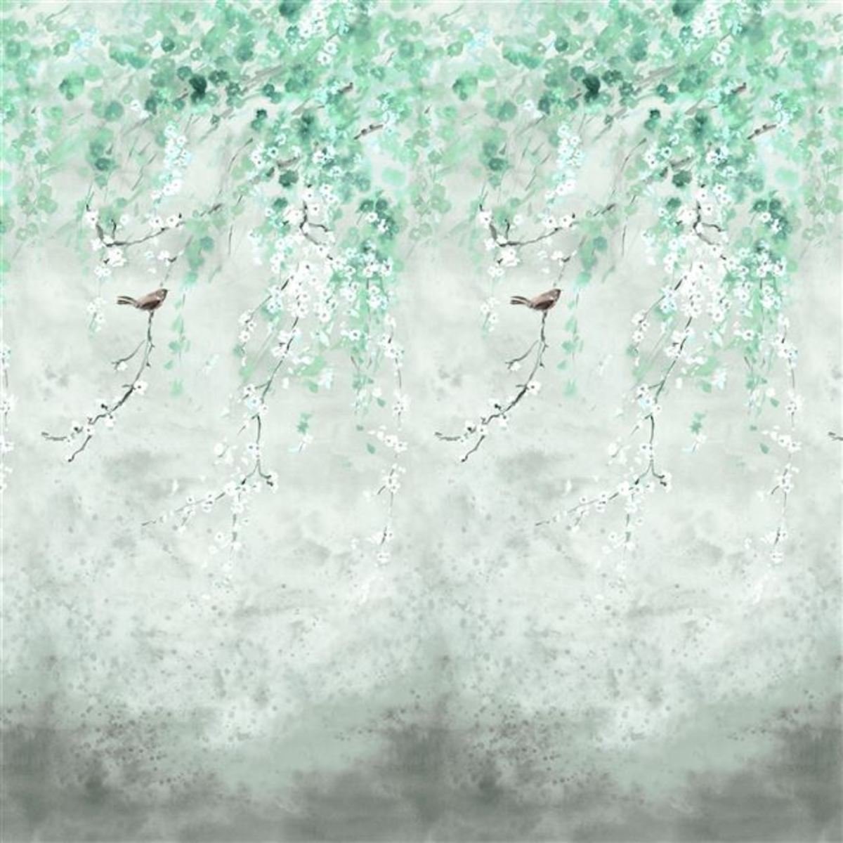 Shinsha Scene 1 Celadon Wallcovering by Designers Guild Designers