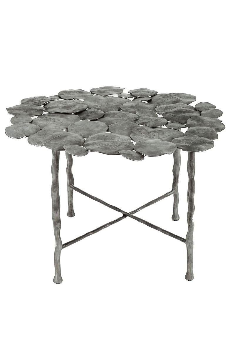 Hamilton Conte Nymphea Aluminium Round Cocktail Coffee Table