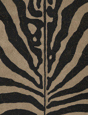 Arazova Black/Ivory Fabric by Andrew Martin 