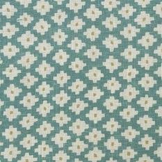 Maze Turquoise Fabric by Andrew Martin 
