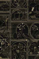 Golden Tiger Ebony Wallpaper by Arte
