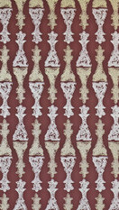 Chess Burgundy Wallpaper by Barneby Gates