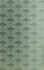 Lucky Charms Graphite on Denim Wallpaper by Barneby Gates
