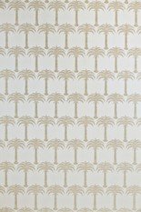 Marrakech Palm Soft Gold Wallpaper by Barneby Gates