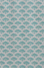 Peacock Teal Fabric by Barneby Gates