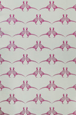 Pheasant Pink Wallpaper by Barneby Gates