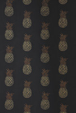 Pineapple Charcoal Wallpaper by Barneby Gates