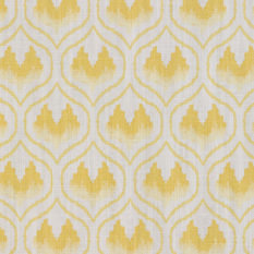 Ikat Heart Mustard Fabric by Barneby Gates 