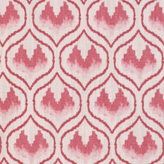 Ikat Heart Oxblood Fabric by Barneby Gates 