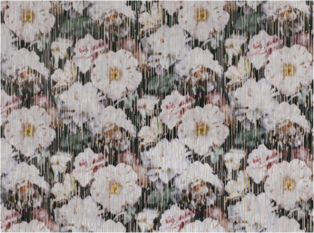 Black Edition Herbaria Jacquard Malva Fabric