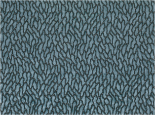 Black Edition Romita Teal Fabric