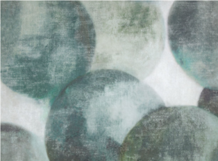 Lune Wallcovering Peacock by Black Edition 
