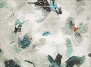 Orimono Wallcovering Peacock by Black Edition 