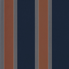 Auteuil Marine Wallcovering by Casamance