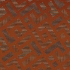 Buci Burnt Orange Fabric by Casamance 