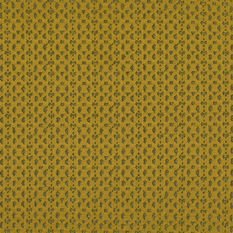 Fusain Mustard Fabric by Casamance