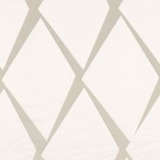 Manu White Petal Fabric by Casamance