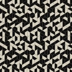 Montalembert Moon Black Fabric by Casamance 