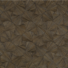 Lombok Kaki Fonce Wallcovering by Casamance