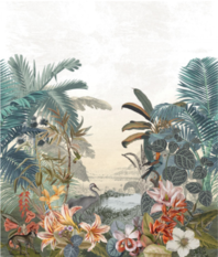 Paraiba Multicouleurs Wallcovering by Casamance