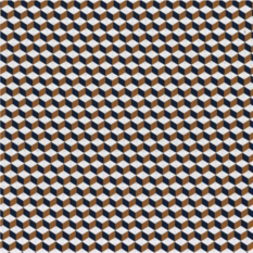 Strapontin Marine / Ambre Fabric by Casamance 