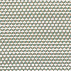 Strapontin Sable / Celadon Fabric by Casamance 