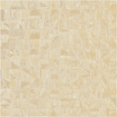 Tiznit Blanc/doré Wallcovering by Casamance