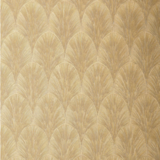Tourmaline Blanc/doré Wallcovering by Casamance